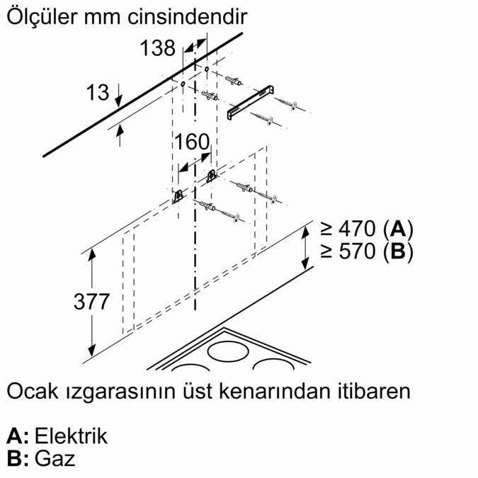 Dvk J Duvar Tipi Davlumbaz Profilo Dayan Kl Ev Aletleri Tr