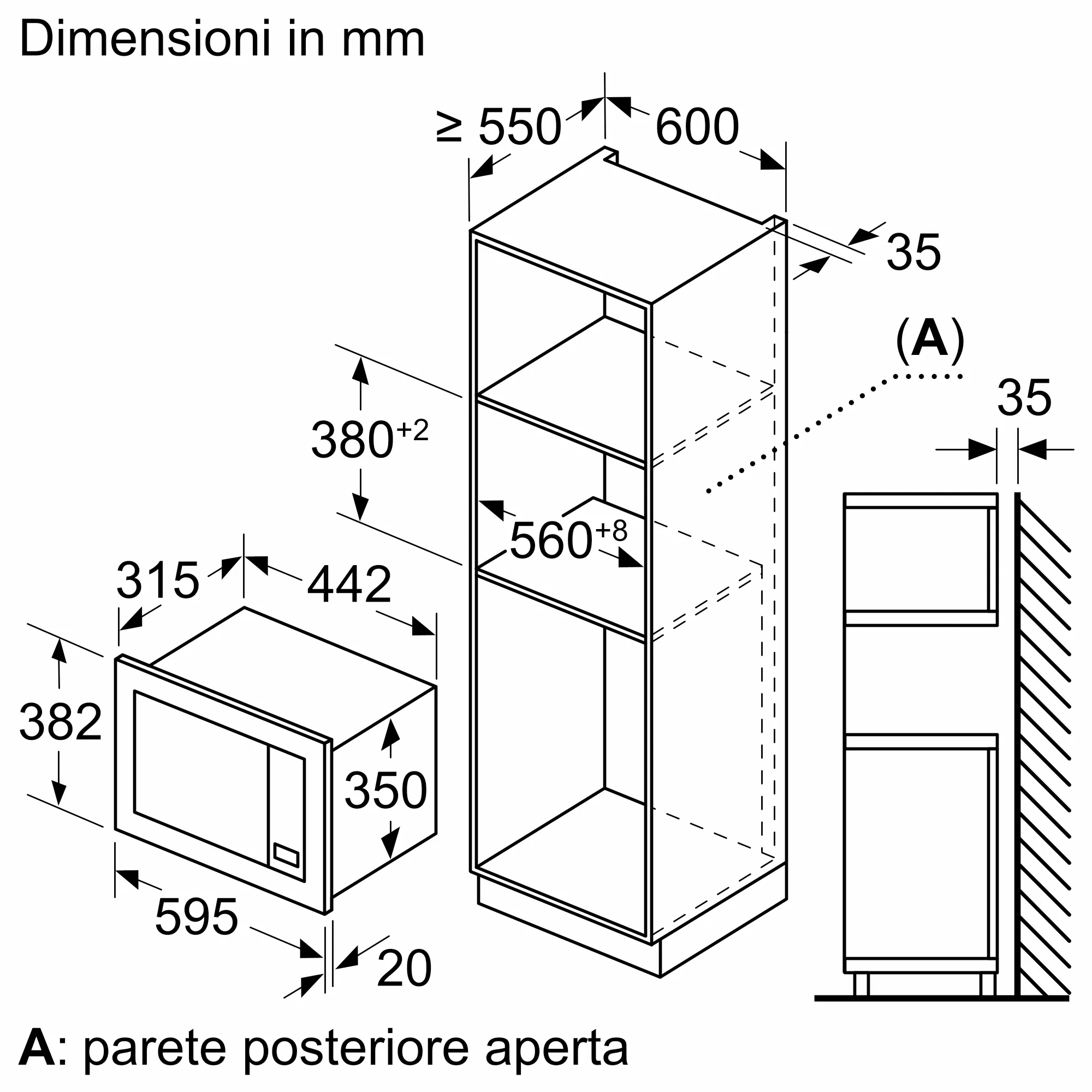 Bel Ms Microonde Da Incasso Bosch It