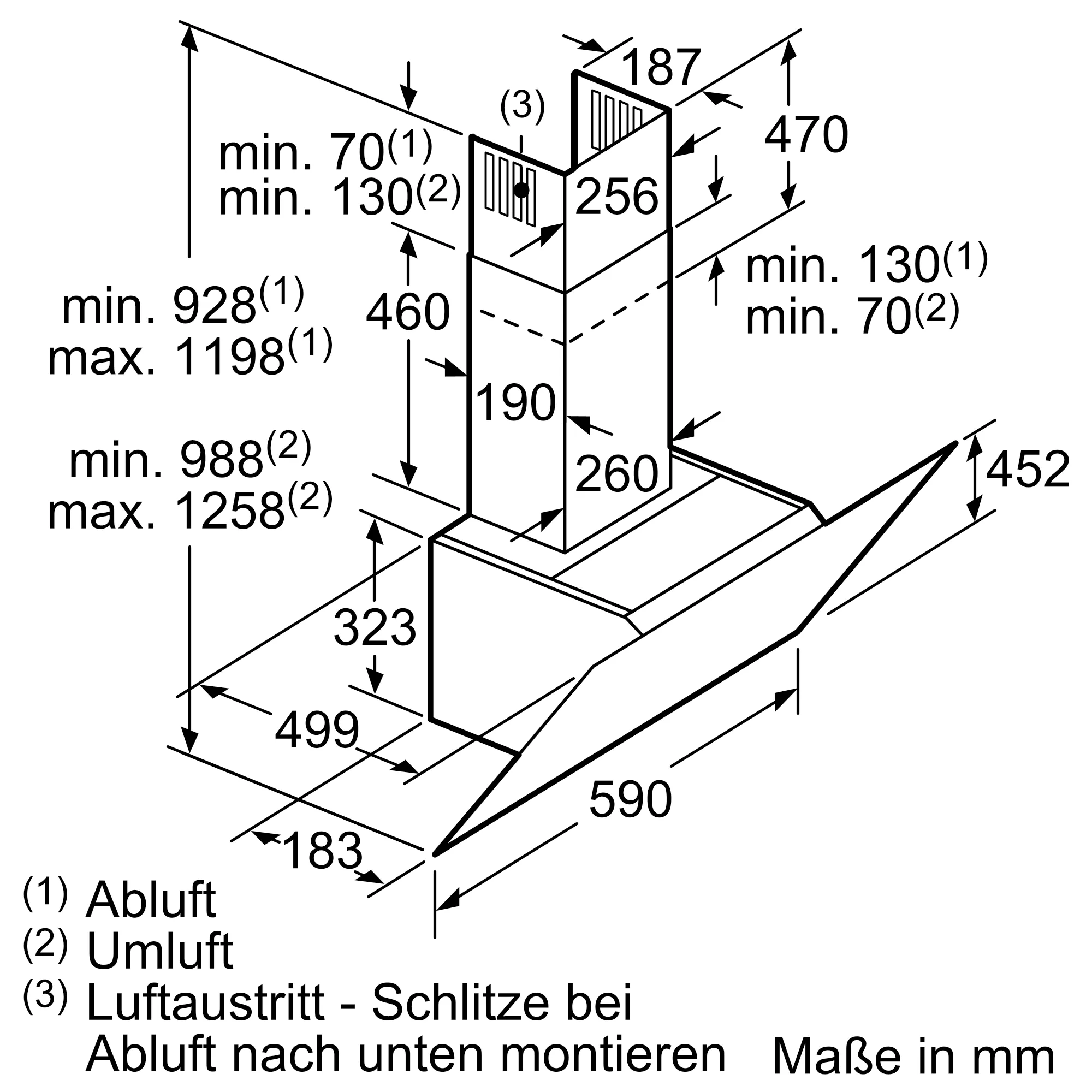 LC67KHM60 Wandesse Siemens Hausgeräte DE