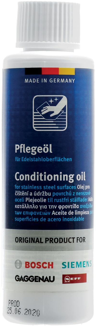 Siemens stainless steel conditioning oil