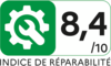 Indice de réparabilité 8.4 de 1 à 10