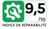 Indice de réparabilité 9.5 de 1 à 10