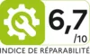 Indice de réparabilité 6.7 de 1 à 10