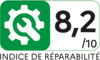 Indice de réparabilité 8.2 de 1 à 10