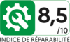 Indice de réparabilité 8.5 de 1 à 10