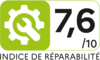 Indice de réparabilité 7.6 de 1 à 10