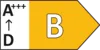 Energy label B from G to A