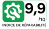 Indice de réparabilité 9.9 de 1 à 10