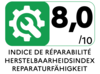 Index des réparations 8.7 de 1 à 10