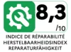 Reparatie-index 8.3 van 1 tot 10