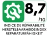 Index des réparations 8.7 de 1 à 10