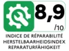 Reparatie-index 8.9 van 1 tot 10