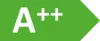 Energy label A++ from G to A