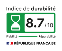 Indice de réparabilité 8.7 de 1 à 10