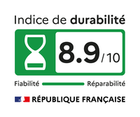 Indice de réparabilité 8.6 de 1 à 10
