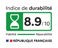 Indice de durabilité 8.9 de 1 à 10