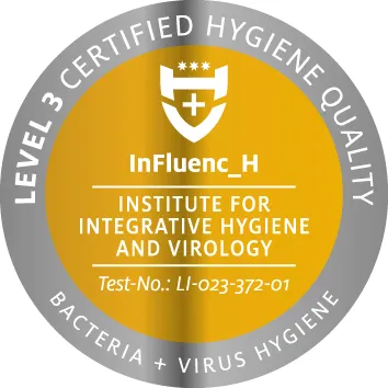 Visual badge of the award