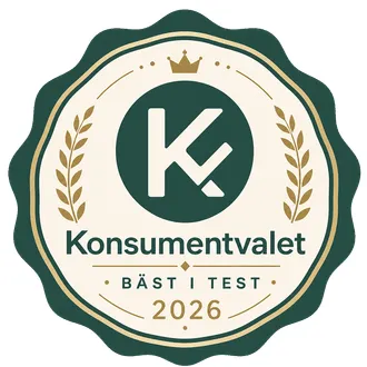 Visuellt märke av utmärkelsen