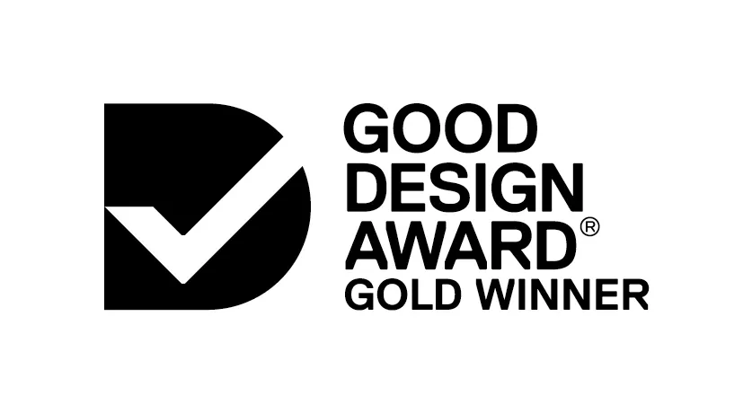 Visual badge of the award