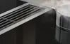 Primer plano de un extractor downdraft Gaggenau