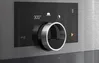 Primer plano de un horno Gaggenau