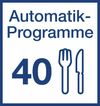 40 Automatische programma's