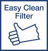 Informationen zum Easy Clean Filter im Gerät