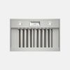 36-Inch Custom Insert Ventilation  Bring distinct elegance into the kitchen with ventilation that won't allow odors nor noise to distract from your meal