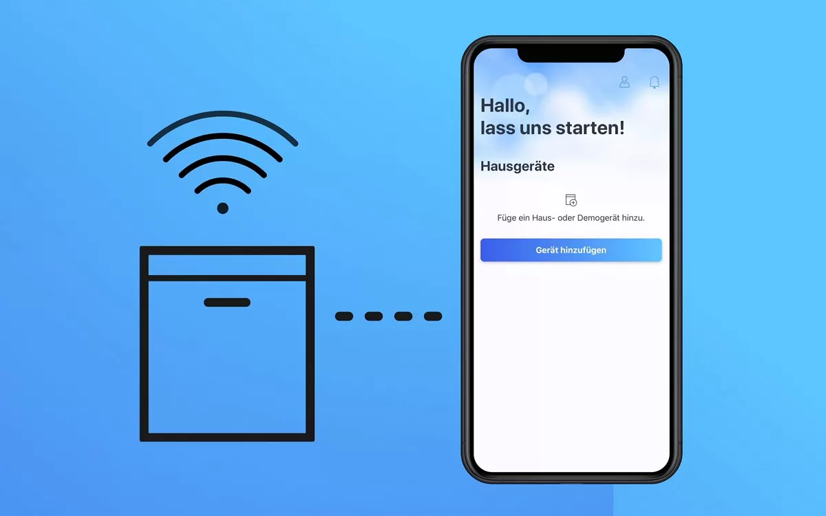 Screenshot der Home Connect App im Pairing-Prozess mit einem Constructa Gerät.