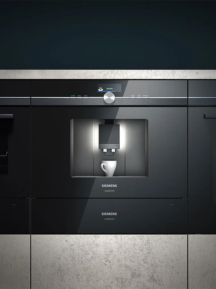 Built-in coffee machine