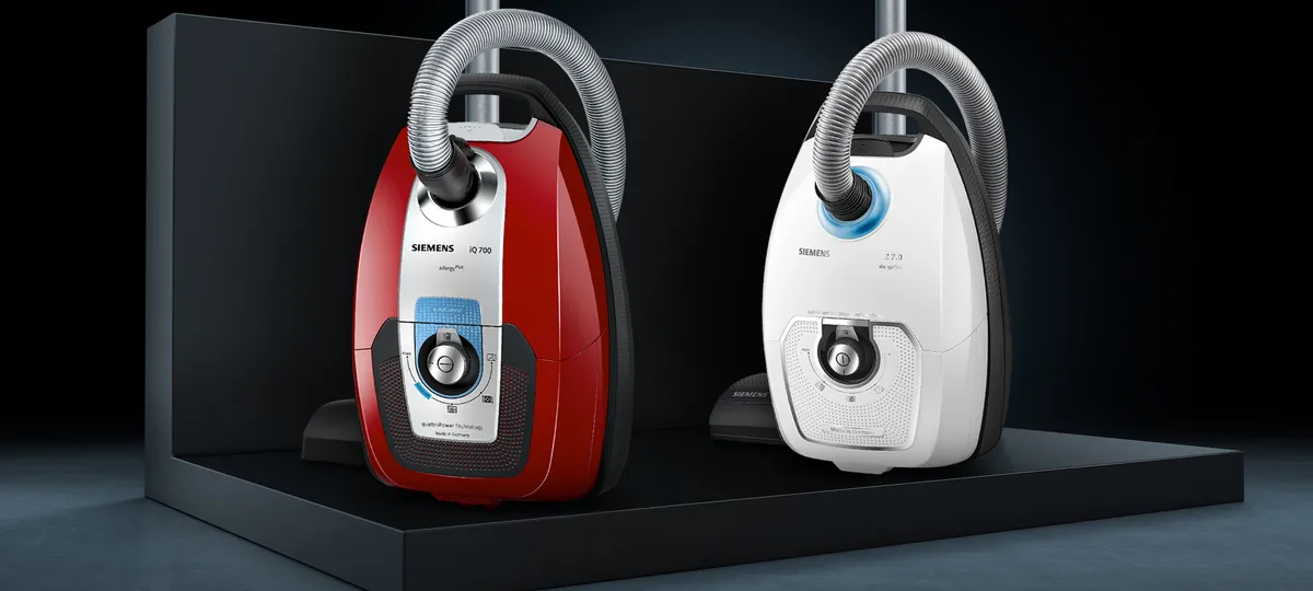 Siemens stofzuiger: uitstekend reinigend vermogen - minder energie.