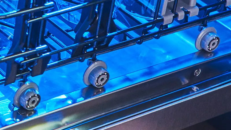 Ball Bearing Wheels provide an ultra-smooth glide
