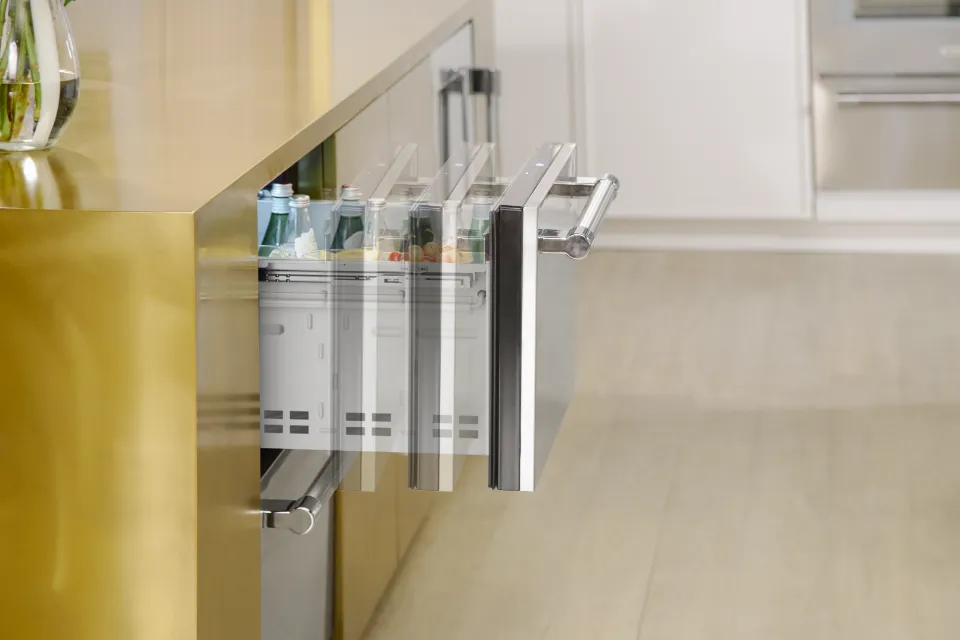 SoftClose Drawers offer ultra-smooth glide