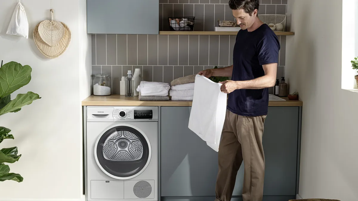 Constructa Trockner mit leichter Reinigung.