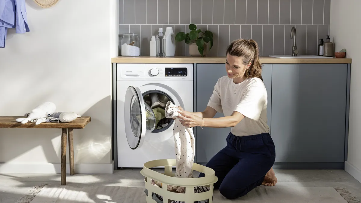 Constructa Trockner mit Knitterschutz.