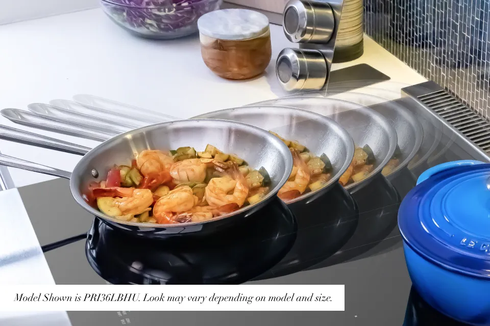 Easily go from saut to simmer with HeatShift