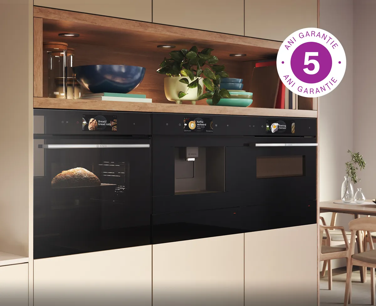 5 ani garanție aparate încorporabile