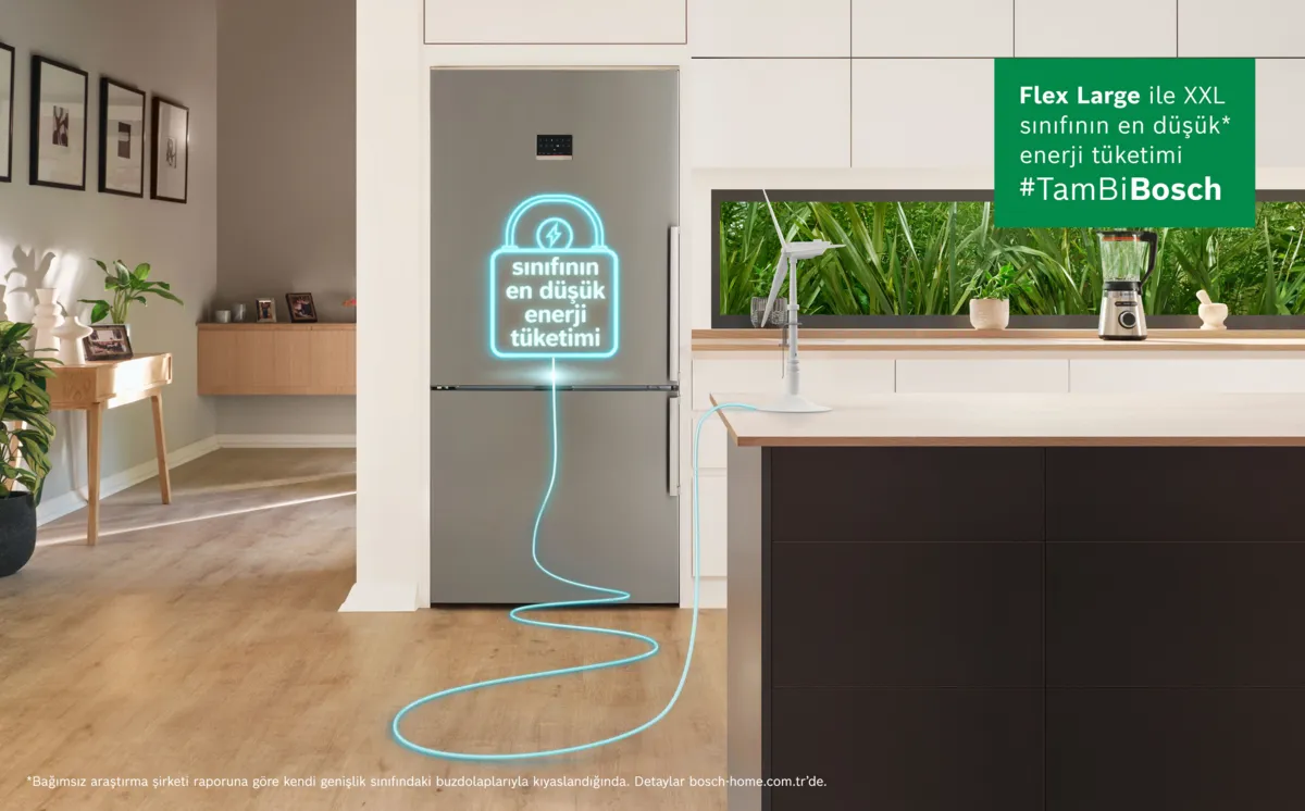 Daha az elektrikle daha fazla kullanım.