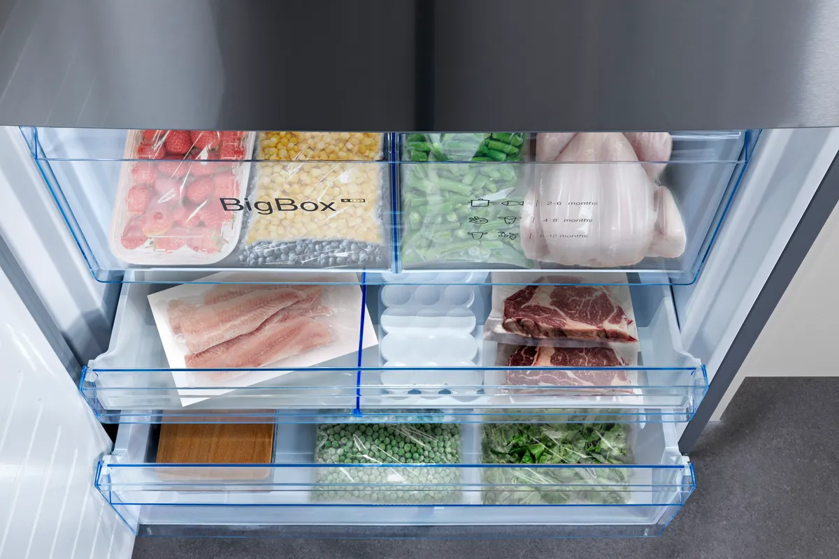 Alttan donduruculu buzdolaplarında yeni boyutlar.