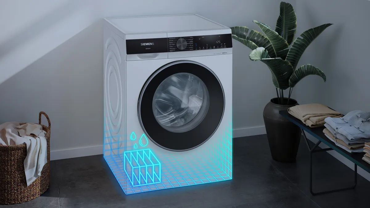 Siemens torktumlare med selfCleaning Condenser.