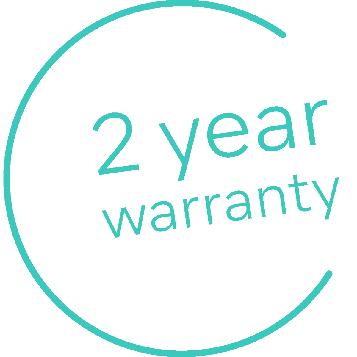 Siemens 2 year warranty badge
