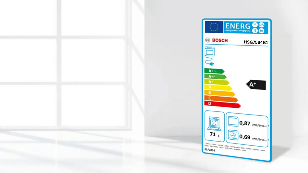 Yüksek enerji verimliliği. 