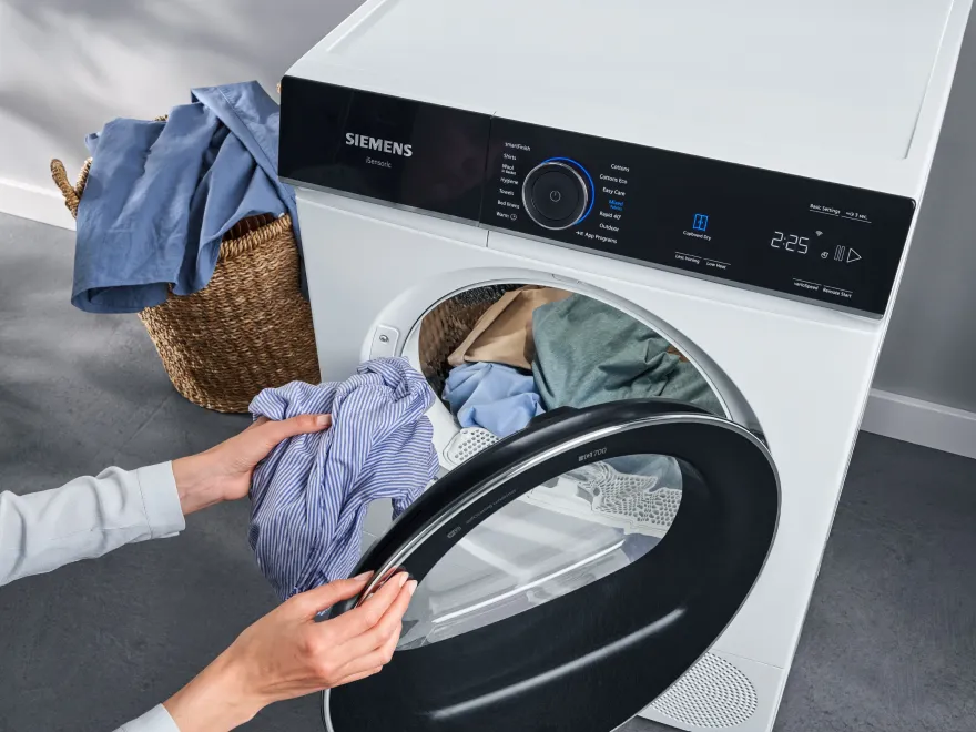 Tumble dryers fill-up