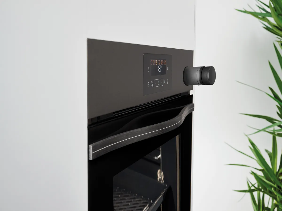 Plano de extracción del depósito de agua, horno con vapor