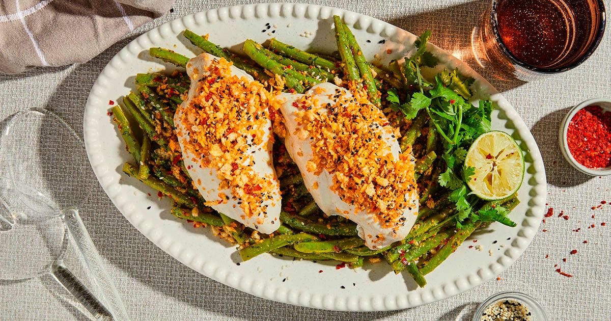 steamed-chicken-breast-with-green-beans