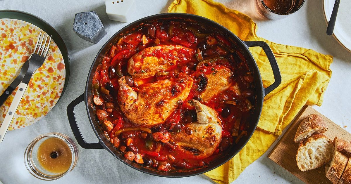 Chicken Cacciatore: Hähnchen italienisch