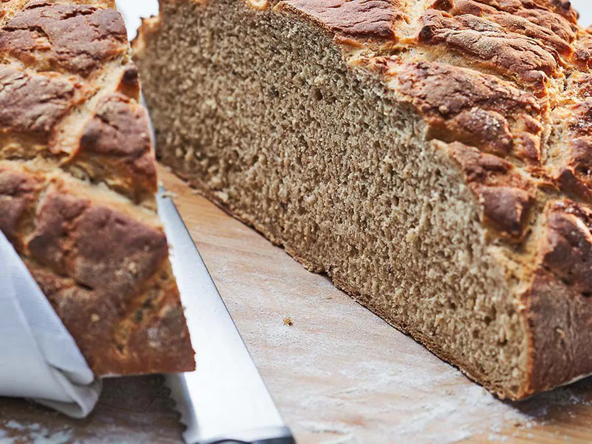 Cookit recipes also include plenty of baked goods, so you can try your hand at fresh homemade bread, like this loaf of rye.