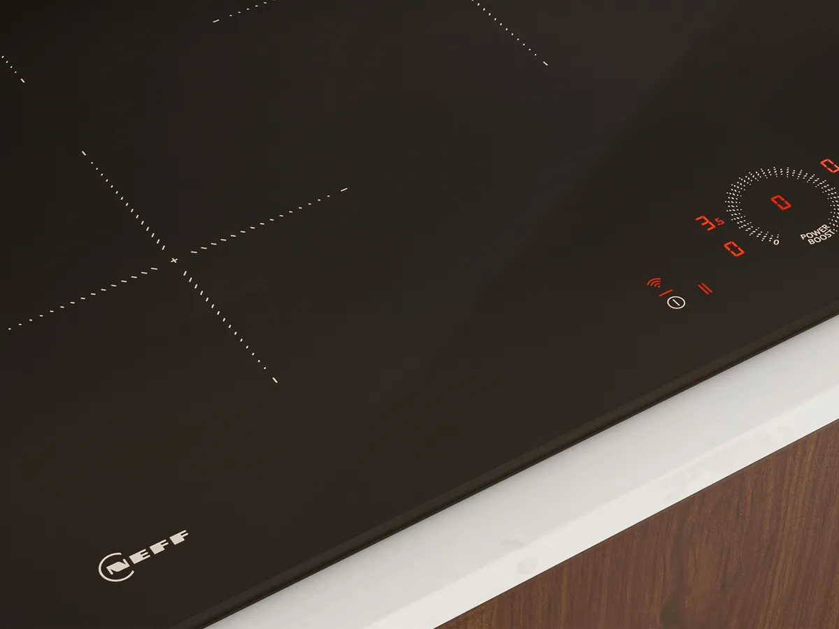 Ein NEFF Kochfeld mit Twist Touch