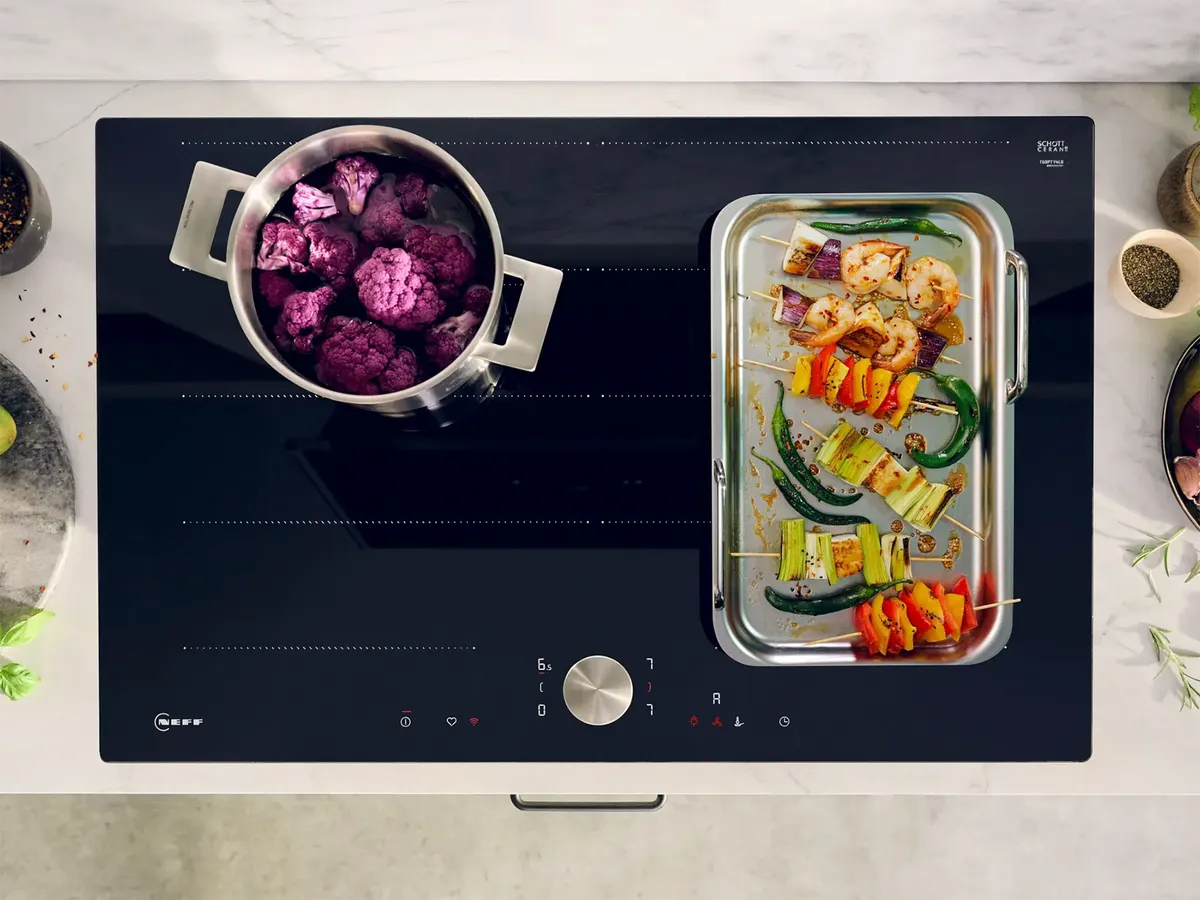 Breite Bräterzone bei SCHOTT CERAN®-Feld