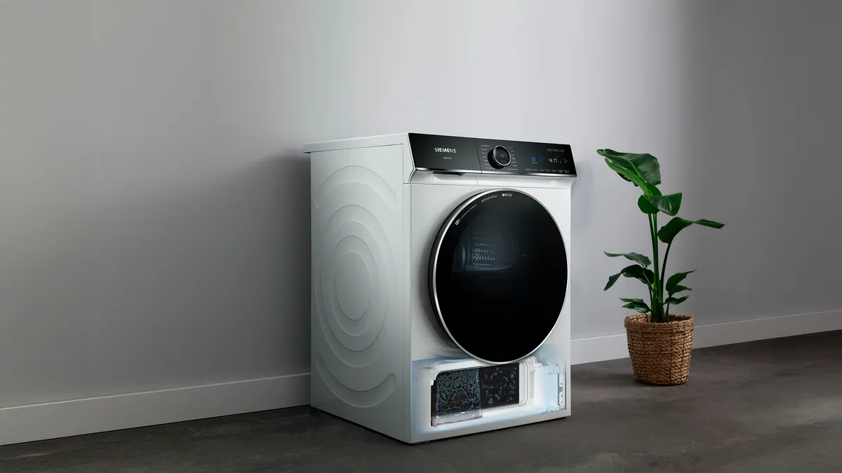 Siemens droger met selfCleaning Condenser